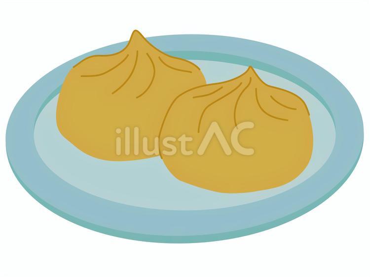 お皿に載った栗きんとん 栗きんとん,栗,和菓子のイラスト素材