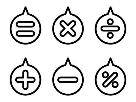 插图, 计算, 标记, 平等, 