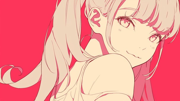 女の子のポートレート