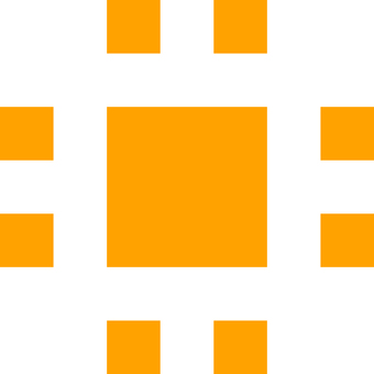 ドット絵絵文字(晴れ) 絵文字,太陽,晴れ,天気,ぽかぽか,ドット絵,ピクセルアート,8bit,オレンジ,かわいいのイラスト素材