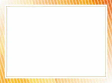 かさね背景004_A+40枠100 背景,バック,グラデーション,イメージ,シンプル,交差,重なり,模様,橙,オレンジのイラスト素材