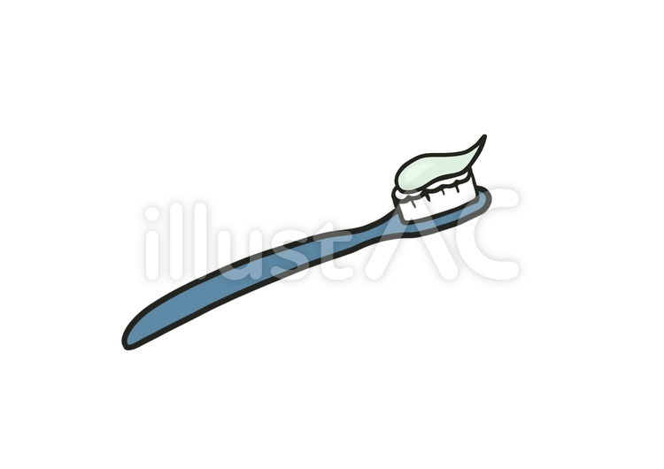 歯ブラシ 歯磨き粉イラスト No 無料イラストなら イラストac