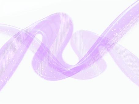 風のリボン-ライトパープル05 風,リボン,パープル,ライトカラー,抽象,背景,光,やわらかい,透明感,きらめきのイラスト素材