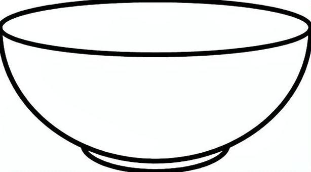 ボウルのアイコン ボウル,どんぶり,茶碗,食器,サラダボウル,器,アイコン,マーク,モノクロ,シンボルのイラスト素材