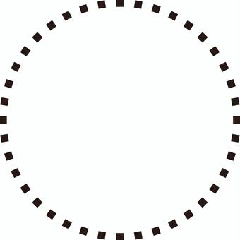 四角形の丸フレーム１・黒 フレーム,四角,正方形,丸,円,白バック,飾り,ベクター,額,囲みのイラスト素材