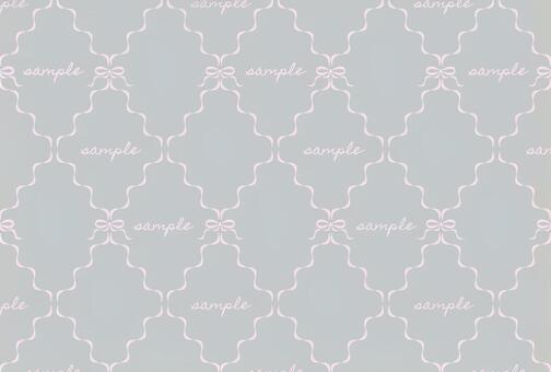 サンプルのリボンフレームウォーターマーク サンプル,ウォーターマーク,文字,英語,フィルター,リボン,ダイヤ,フレーム,シームレス,格子のイラスト素材