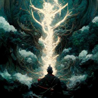 Takemikazuchi 018, Takemikazuchi 018, fantasy, god, horror,