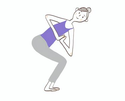 Yoga woman 12, , JPG, PNG và AI