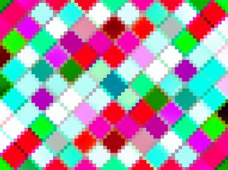 Colorful pixel art lattice wallpaper material, background, wallpaper, pixel art, JPG