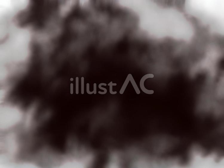 ぼやけた真っ黒くて弱い負の感情　理不尽 ネガティブ,ストレス,背景のイラスト素材