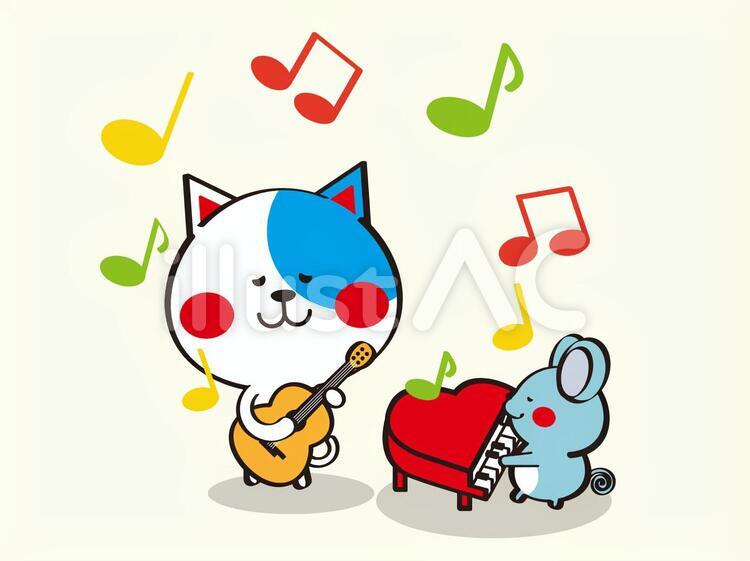 秋の演奏会 演奏,音楽会,秋のイラスト素材