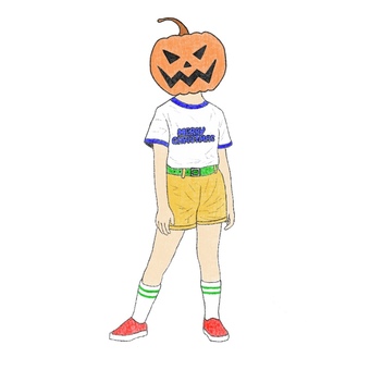 Illustration, halloween, christmas, trick or treat, 