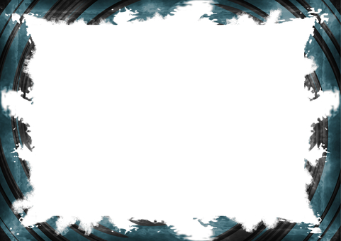 不安なイメージ（モヤフレーム灰青） 背景,フレーム,枠,不安,ネガティブ,マイナス,グラデーション,デメリット,線,流線のイラスト素材