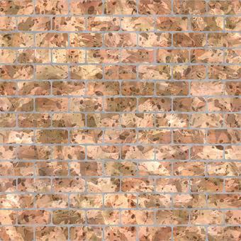 古いレンガの壁 レンガ,壁,テクスチャ,パターン,ひび割れ,屋外,風化,3d,cg,配列のイラスト素材