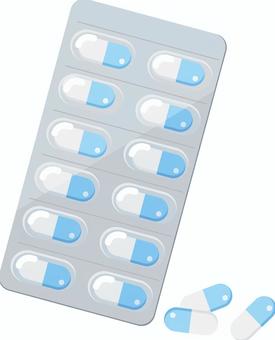 カプセル 薬,カプセル,飲み薬,サプリメント,ジェネリック,ドラッグ,病気,既往症,アレルギー,健康のイラスト素材