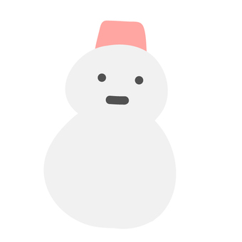 Illustration, snow, snowman, weather, 