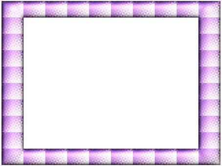 風車模様のフレ−ム　藤色 風車模様,フレ−ム,ポストカード,メッセージカード,飾り枠,あしらい,柄,パターン,和風,和柄のイラスト素材