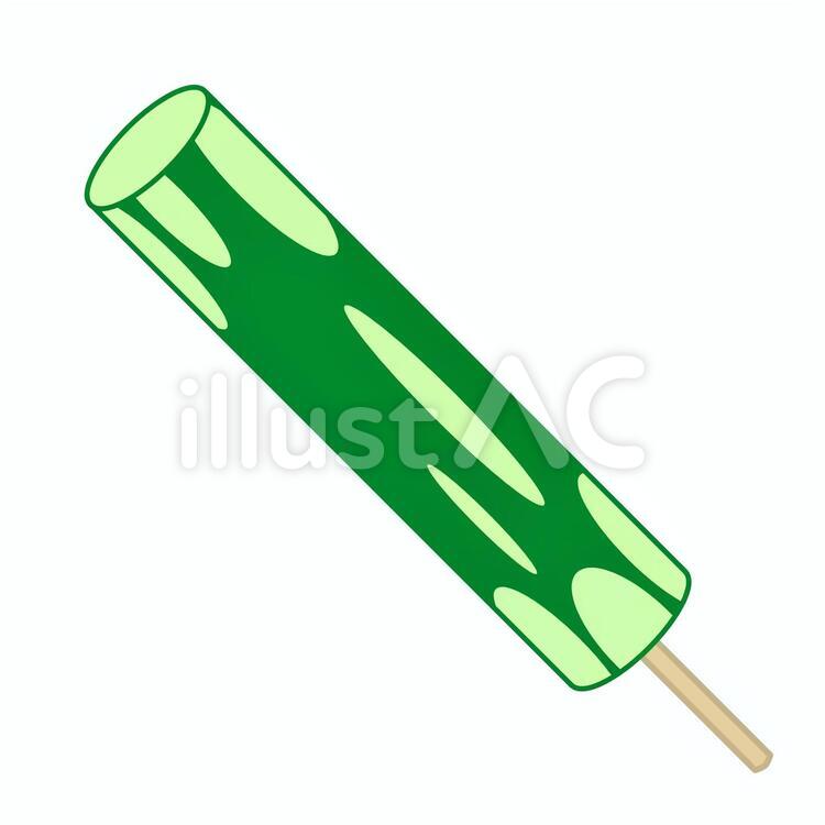 きゅうりの一本漬けのイラスト イラスト,食べ物,きゅうりのイラスト素材