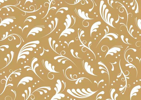 ゴージャスな蔦の模様の背景素材