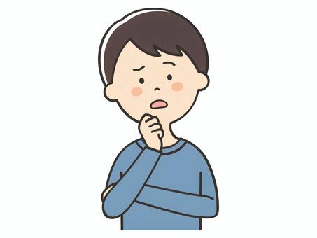 悩む男性