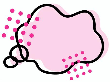 吹き出し③-7 吹き出し③-7 ふきだし,セリフ,マンガ,ことば,会話,pop,販促,効果,背景,フレームのイラスト素材