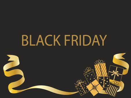 ブラックフライデー ブラックフライデー,brackfriday,リボンのイラスト素材