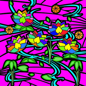 花 Hass 水面 Asia Vivid, 花, 莲花, 水面, JPG 和 AI
