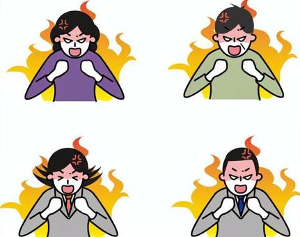 Illustration, people, upper body, female, 