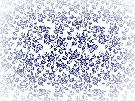 Blue rose pattern background on white, white, white, white, JPG