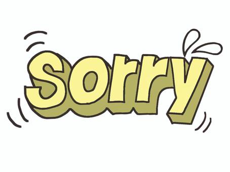 Sorry