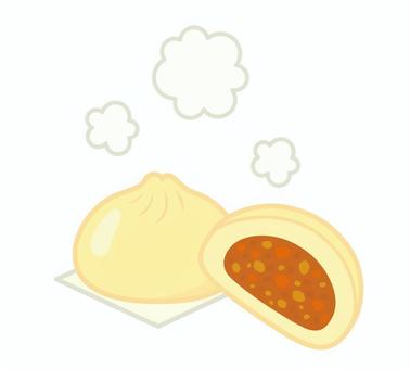 中華まんのアイコン 中華まんのアイコン 中華まん,カレーまん,食べ物,中華,蒸し,饅頭,カレー,点心,飲茶,アイコンのイラスト素材