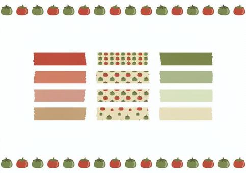 マスキングテープ_トマト