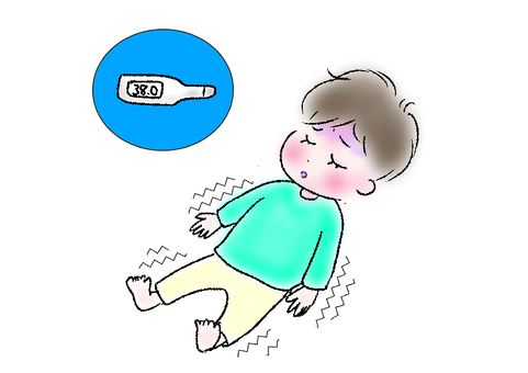 Illustration, cramps, children, infant, JPG and PNG