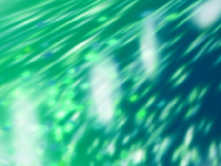 光の星流-グリーン06 光,星,緑,輝き,流れ,光跡,粒子,グラデーション,クール,神秘のイラスト素材