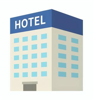 ホテル ホテル,建物,宿泊,施設,ビル,建築,立体のイラスト素材
