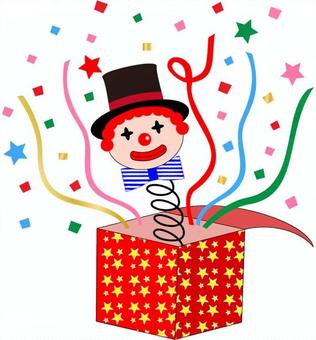 Illustration, surprised box, toy, box, 