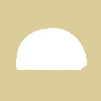 おせちの具(白かまぼこ) かまぼこ,食べ物,手書き,たべもの,白かまぼこのイラスト素材