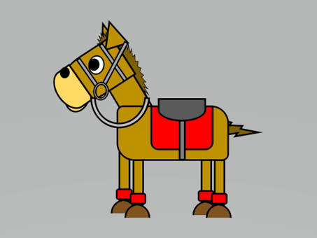 Racehorse 1, racehorse, horse, brown hair, JPG and PNG