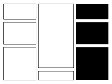 Illustration, Illustration, four corners, frame, set,