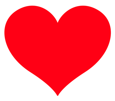 ハート・赤・マーク・アイコン ハート,気持ち,感情,バレンタイン,2月,漫符,符号,こころ,心,愛のイラスト素材