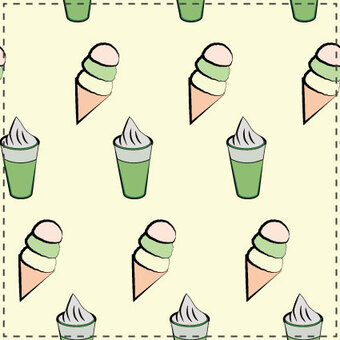 Ice pattern, ice, soft cream, pattern, JPG and PNG