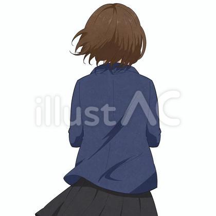 女の子 後ろ姿2