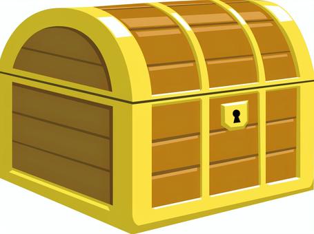 宝箱　 遺物,宝物,宝箱,箱,商用フリー,デフォルメ,イラスト,ベクターのイラスト素材