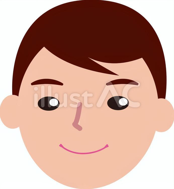 男性1 男,男性,menのイラスト素材
