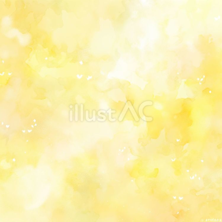 抽象背景(黄色B)1 水彩,黄色,抽象的のイラスト素材