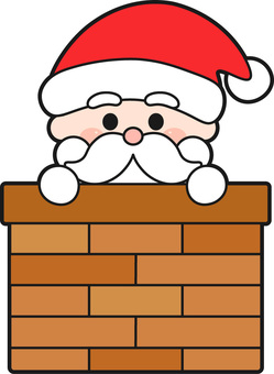 chimney and santa claus, JPG, PNG 和 AI chimney and santa claus, 圣诞老人, 圣诞节, 烟囱, JPG, PNG 和 AI