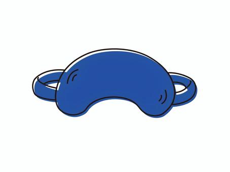 アイマスクの素材 アイマスクの素材 アイマスク,目隠し,おおう,遮光,眼精疲労,快眠効果,イラスト,素材,挿絵のイラスト素材