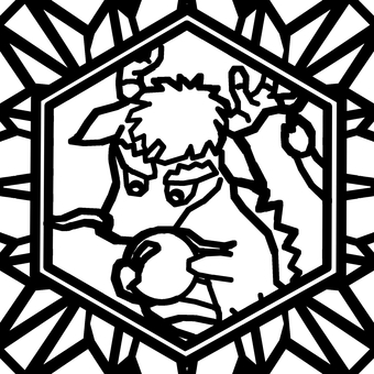 シームレスなモザイク　干支 辰　o  辰,龍,竜,干支,動物,正月,年賀状,背景素材,線,バックグラウンドのイラスト素材