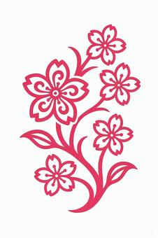 花トライバル 花トライバル トライバル,タトゥー,植物のイラスト素材
