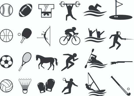 Illustration, खेल, चिह्न, सिल्हूट, 